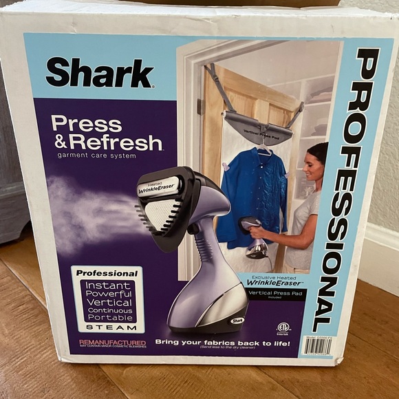 shark press and refresh garment care system